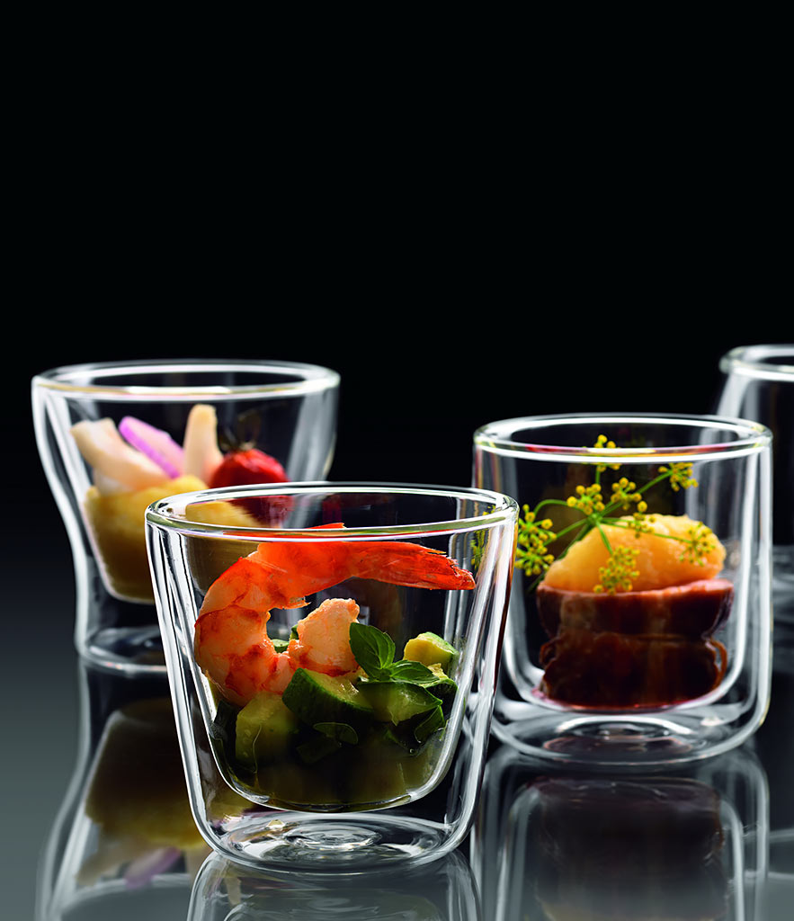 Food & Design Chopin Schälchen Thermic Glass 110 ml , im 2er Geschenkkarton