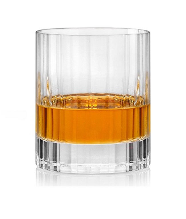Whiskyglas, Serie Bach, DOF, 335 ml. mit Whisky gefüllt